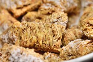 Close-Up of Frosted Mini-Wheats Cereal photo