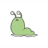 cartoon slug simple art video