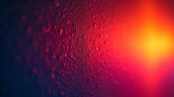 Vibrant Red and Pink Water Droplets Abstract Background video