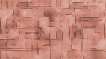 Abstract Salmon Toned Geometric Pattern A Digital Art Creation video