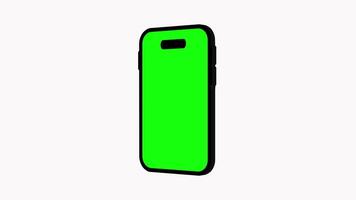 Smartphone Design with Greenscreen a Modern Solution for Digital Projects video