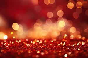 holiday sparkler background with bokeh defocused lights. photo