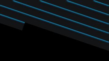 Animation Transition of Black and Blue Lines video