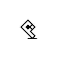 Professional IF FI Letter Logo for Business and Corporate Identity vector