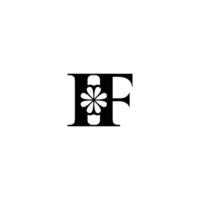 Unique IF FI Monogram Logo for Timeless Branding vector