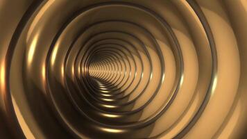 3dAbstract background of circle tunnel loopable animation, CG VFX element video