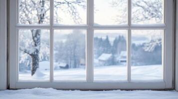 Frosted Window View photo