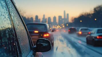 Frosty Commute Views photo
