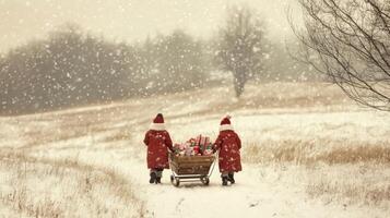 Sled Full of Holiday Magic photo