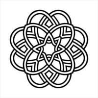 Intricate Knots Images. vector