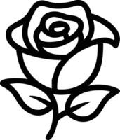 A Rose Illustration in Adobe Illustrator vector