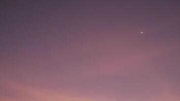 Sunset, evening sky, Beautiful clouds at dusk over the city, nature background, Beautiful dark sky and bright white stars, Colorful clouds in summer. photo