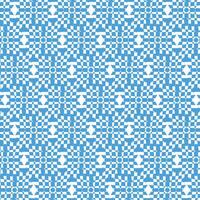 Blue and White Geometric Pattern vector