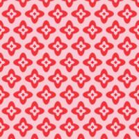 Red and Pink Geometric Pattern vector