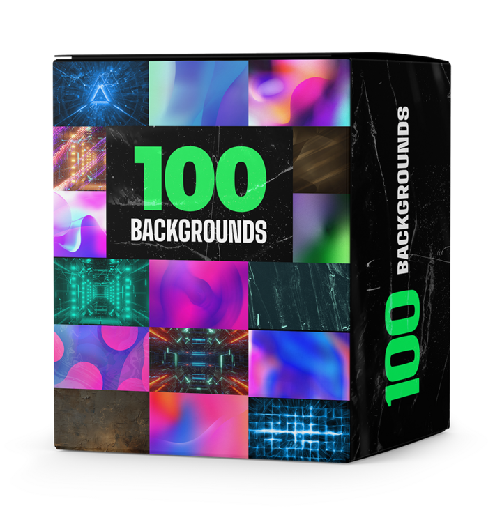 100 Abstract Backgrounds Bundle