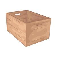 Illustration of Crates vector