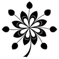 Floral Decorative Elements for Heading and Ending Beautiful Design vector