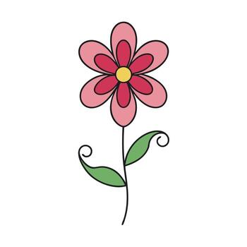 Flowing Floral Design Creating Elegant and Vibrant Patterns in Nature Inspired Art vector