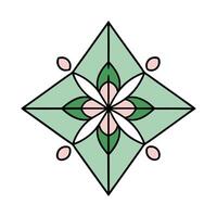 Elegant Floral Decorative Design with Artistic Elements for Layouts vector