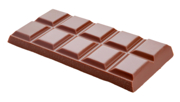 smooth milk chocolate bar, classic sweet confection, gourmet cocoa treat, , on isolated background png
