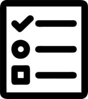 Checklist Icon Design for Task Management, Organization, and Planning vector