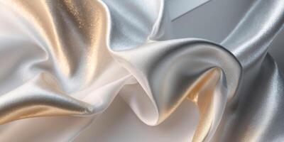 Modern abstract texture with soft metallic tones and elegant gradients photo
