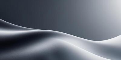 Black Abstract Background with Smooth Texture and Subtle Gradients. photo