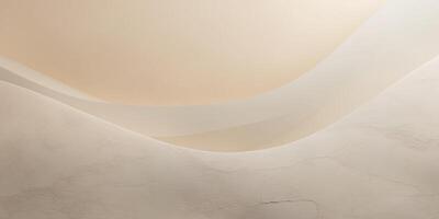 Minimal Abstract Design Soft Beige Gradient Background with Textured Effect for Calm and Serenity. photo