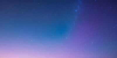 Gradient sky with stars and subtle colors in cosmic scene photo
