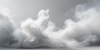 Abstract Smoke Background - Swirling Fog and Mystical Atmosphere with Soft Flow photo