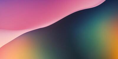 Vibrant gradient background with dark center and warm tones photo