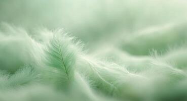 Soft green watercolor with dreamy abstract texture. photo
