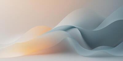 Abstract gradient with warm and cool tones photo