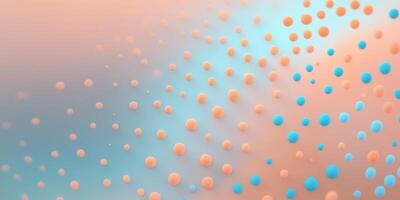 Abstract Dotted Gradient Background Design photo
