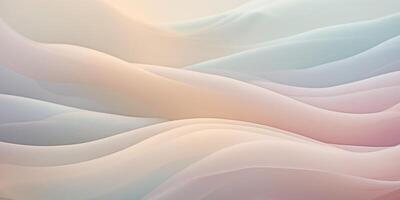 Pastel colors arranged in smooth gradient stripes create calming visual photo