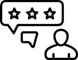 User give rating to service experience on online application for Customer review satisfaction feedback survey concept concept as User giving rating to service experience on online Clean vector