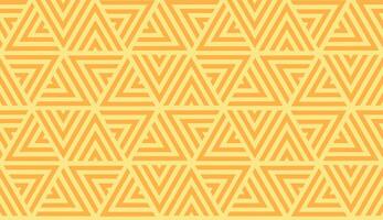 Golden Triangle Maze Pattern. A Hypnotic Abstract Optical Illusion vector