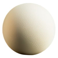 Realistic Egg Without Shell on a Simple png
