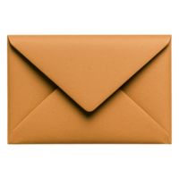 Brown Envelope with Flap for Mail Use png