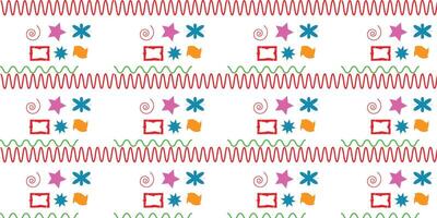 Unique pattern design vector