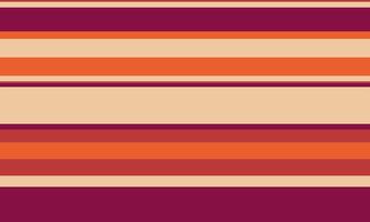 Vibrant horizontal stripes in warm autumnal tones. Perfect for textile design, website backgrounds, or seasonal branding. A cheerful and modern geometric pattern with a retro feel. vector