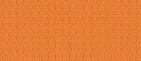 Abstract geometric hexagon pattern in burnt orange. Perfect for website backgrounds, textile designs, or any project needing a subtle yet sophisticated texture. vector
