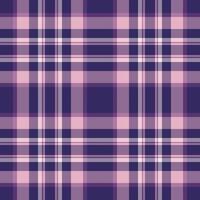 Elegant purple and pink plaid pattern. Perfect for textile design, apparel, stationery, and website backgrounds. Subtle yet stylish, this seamless texture offers a sophisticated touch to any project. vector