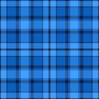 Hotel pattern plaid background, variation seamless fabric. Cross textile texture tartan check in blue and dark colors. vector