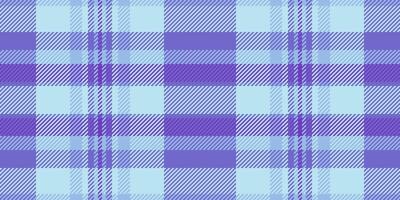 Bandana background fabric tartan, korean textile plaid. Canvas pattern check seamless texture in light and indigo colors. vector