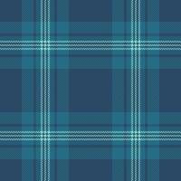Seamless teal and navy blue plaid pattern. Perfect for textile design, apparel, website backgrounds, and more. Classic and versatile, this stylish check offers a sophisticated, modern feel. vector