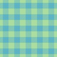 Vibrant pastel green and teal plaid pattern. Perfect for textile designs, website backgrounds, or any project needing a fresh, modern aesthetic. Seamless repeat for versatile applications. vector