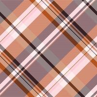 Underwear check plaid, contour background pattern textile. Creative fabric texture seamless tartan in light and dark colors. vector