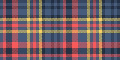 Celtic texture tartan, factory seamless fabric check. Layout textile pattern background plaid in blue and dark colors. vector