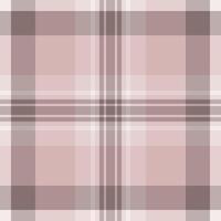 Equal seamless background plaid, full fabric textile texture. Quality check pattern tartan in pastel and light colors. vector
